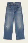 Citizen Of Humanity Ayla Raw Hem Crop In Solano