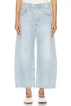 Citizens Of Humanity Ayla Raw Hem Crop Jeans In Freshwater In Multi