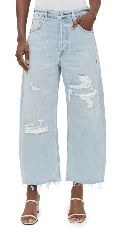 Citizens Of Humanity Ayla Raw Hem Crop Jeans Vaquero