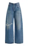 Citizens Of Humanity Ayla Rigid High-rise Baggy Jeans In Medium Wash