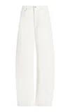 Citizen Of Humanity Ayla Rigid High-rise Baggy Jeans In White
