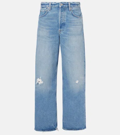 Citizens Of Humanity Ayla Wide-leg Jeans In Blue