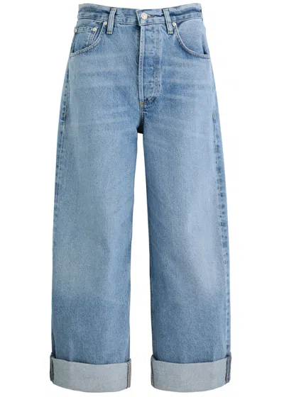 Citizens Of Humanity Ayla Wide-leg Jeans In Blue