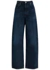 Citizen Of Humanity Citizens Of Humanity Ayla Wide-leg Jeans In Dark Blue
