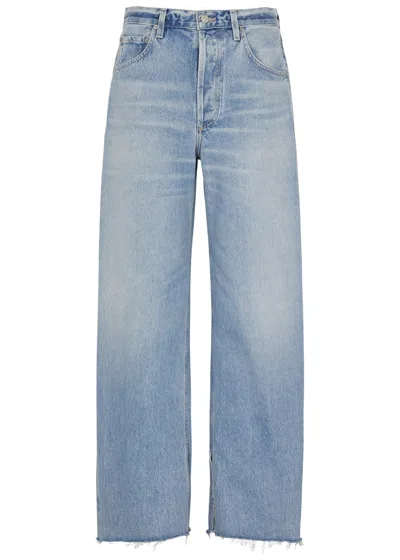 Citizens Of Humanity Ayla Wide-leg Jeans In Light Blue