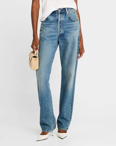 Citizen Of Humanity Baretta Relaxed Straight Jeans In Babylonia