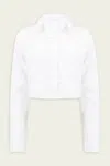 Citizens Of Humanity Bea Crop Top In White