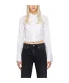 Citizens Of Humanity Bea Cropped Shirt In White