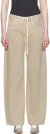 Citizen Of Humanity Brynn Drawstring Rigid Low-rise Wide-leg Jeans