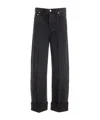 Citizen Of Humanity Citizens Of Humanity Ayla High Rise Baggy Cuffed Jeans In Black