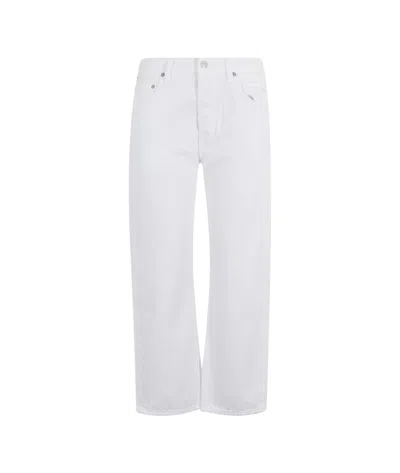Citizen Of Humanity Belt-loop Jeans In White