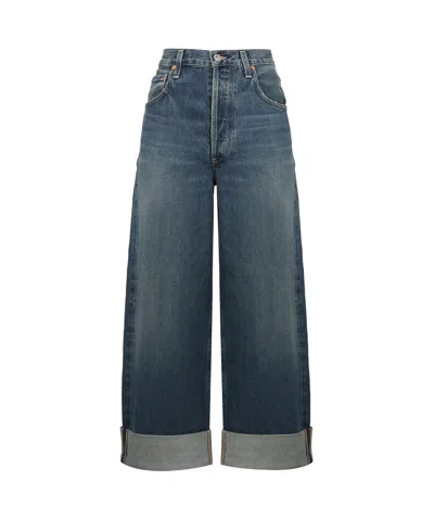 Citizens Of Humanity Belt-strap Jeans In Black