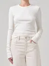 Citizen Of Humanity Bina Crewneck Top In Pashmina In Multi