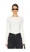 Citizen Of Humanity Bina Crewneck Top In Canvas In Pashmina