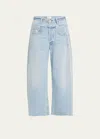 Citizen Of Humanity Bisou Crop Wide Leg In Gemini Lt Indi