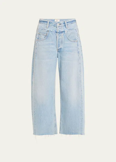 Citizen Of Humanity Bisou Crop Wide Leg In Gemini Lt Indi