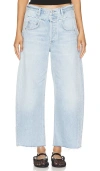 Citizen Of Humanity Bisou Crop Wide Leg In Blue