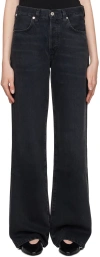 Citizen Of Humanity Black Annina Jeans In Prophecy