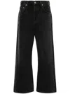 Citizen Of Humanity Black Gaucho Vintage Wide Leg Jeans In Black