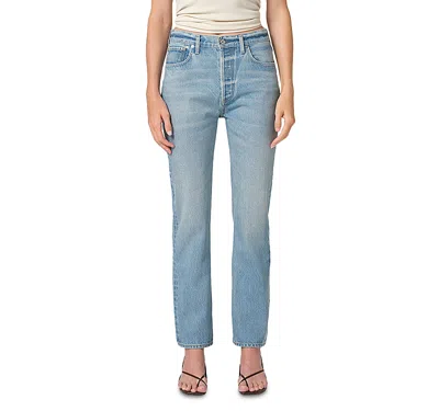 CITIZENS OF HUMANITY CITIZENS OF HUMANITY BLAINE HIGH RISE STRAIGHT LEG JEANS IN GEMINI
