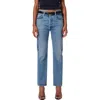 Citizens Of Humanity Blaine High Waist Ankle Straight Leg Jeans In Perri