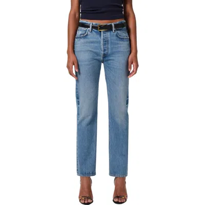 CITIZENS OF HUMANITY CITIZENS OF HUMANITY BLAINE HIGH WAIST ANKLE STRAIGHT LEG JEANS