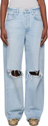 Citizen Of Humanity Ayla Baggy Jeans In Pagoda (lt Indigo)