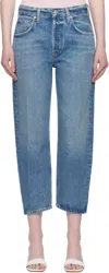 Citizen Of Humanity Denim Trousers With Belt Loops