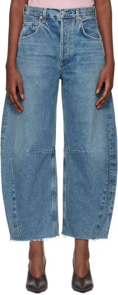 Citizen Of Humanity Blue Horseshoe Jeans In First Class