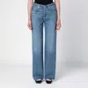 Citizen Of Humanity Citizens Of Humanity Washed Straight Jeans In Blue