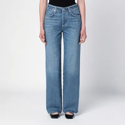 CITIZEN OF HUMANITY BLUE JEANS IN ORGANIC DENIM