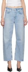 CITIZENS OF HUMANITY BLUE MIRO RELAXED JEANS