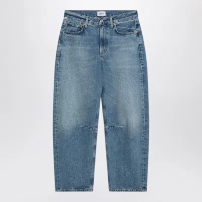 Citizen Of Humanity Citizens Of Humanity Blue Washed Jeans In Regenerated Denim