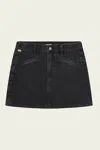 Citizen Of Humanity Brita Mini Skirt In Meteorite