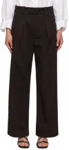 Citizens Of Humanity Brown Cara Trousers In Clove