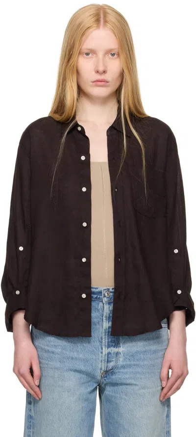 Citizens Of Humanity Brown Kayla Shirt