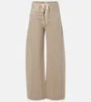 Citizen Of Humanity Brynn Drawstring Rigid Low-rise Wide-leg Jeans