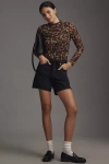 Citizens Of Humanity Brynn Drawstring Denim Shorts In Black