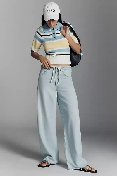Citizens Of Humanity Brynn Drawstring High-rise Wide-leg Jeans