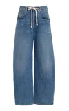 CITIZENS OF HUMANITY BRYNN DRAWSTRING RIGID LOW-RISE WIDE-LEG JEANS