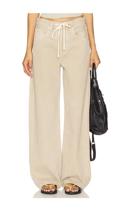 Citizen Of Humanity Brynn Drawstring Trouser In Gray