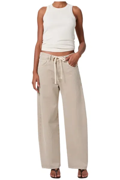 Citizen Of Humanity Brynn Drawstring Trouser In Burnished Quartz In Neutral