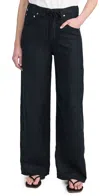 CITIZENS OF HUMANITY BRYNN DRAWSTRING TROUSERS BLACK