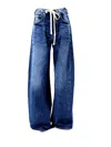 Citizens Of Humanity Brynn Wide-leg Cotton Jeans With Drawstring Waist