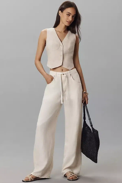 Citizens Of Humanity Brynn Linen Drawstring Trouser Pants