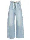Citizens Of Humanity Drawstring-waist Cotton Jeans In Blue