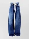 Citizens Of Humanity Brynn Wide-leg Cotton Jeans With Drawstring Waist
