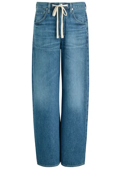 Citizens Of Humanity Brynn Wide-leg Drawstring Jeans