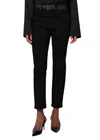 Citizen Of Humanity Citizens Of Humanity Caia High Rise Straight Jeans With Clean Hem In Plush Black In Multi