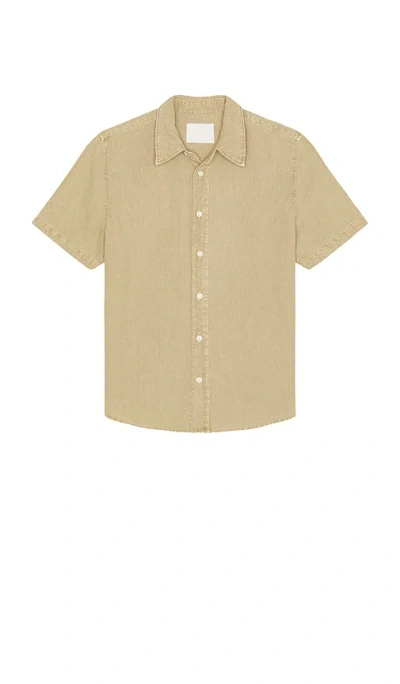 Citizen Of Humanity Cairo Short Sleeve Linen Shirt